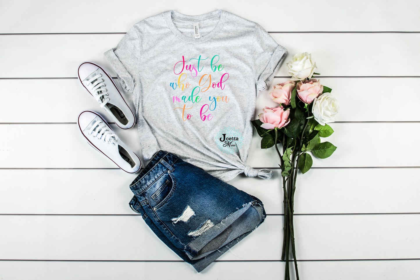 Be who God made you short sleeve tshirt