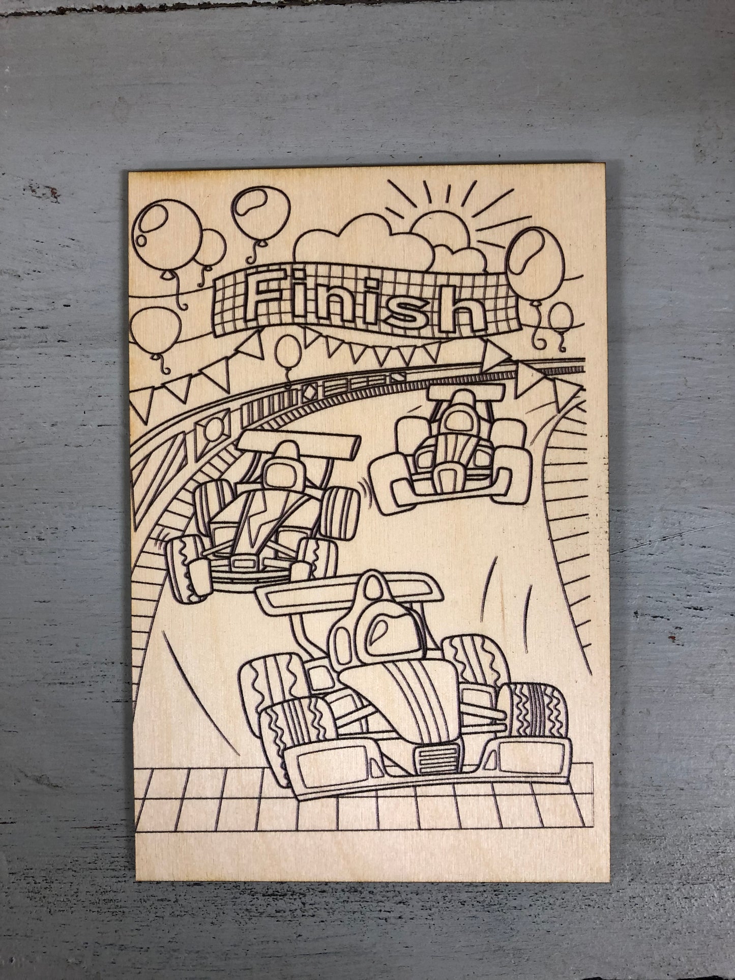Wooden Card