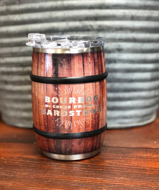 Barrel tumbler 12 oz - Bourbon comes from Bardstown