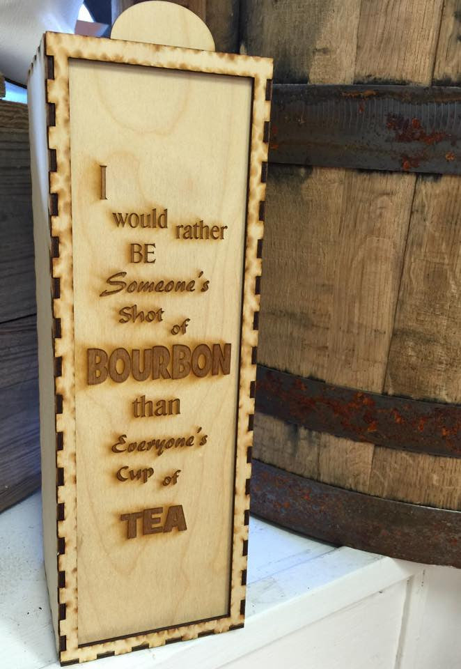 Wine Bourbon Box