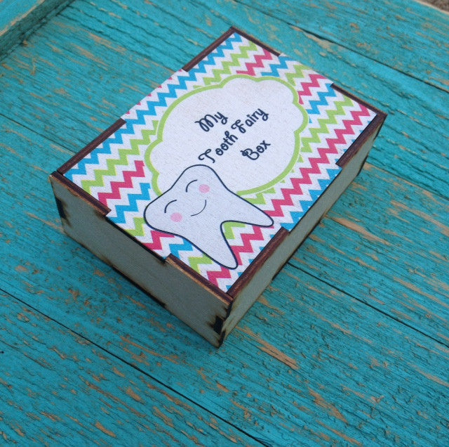 Wooden Tooth Fairy Box