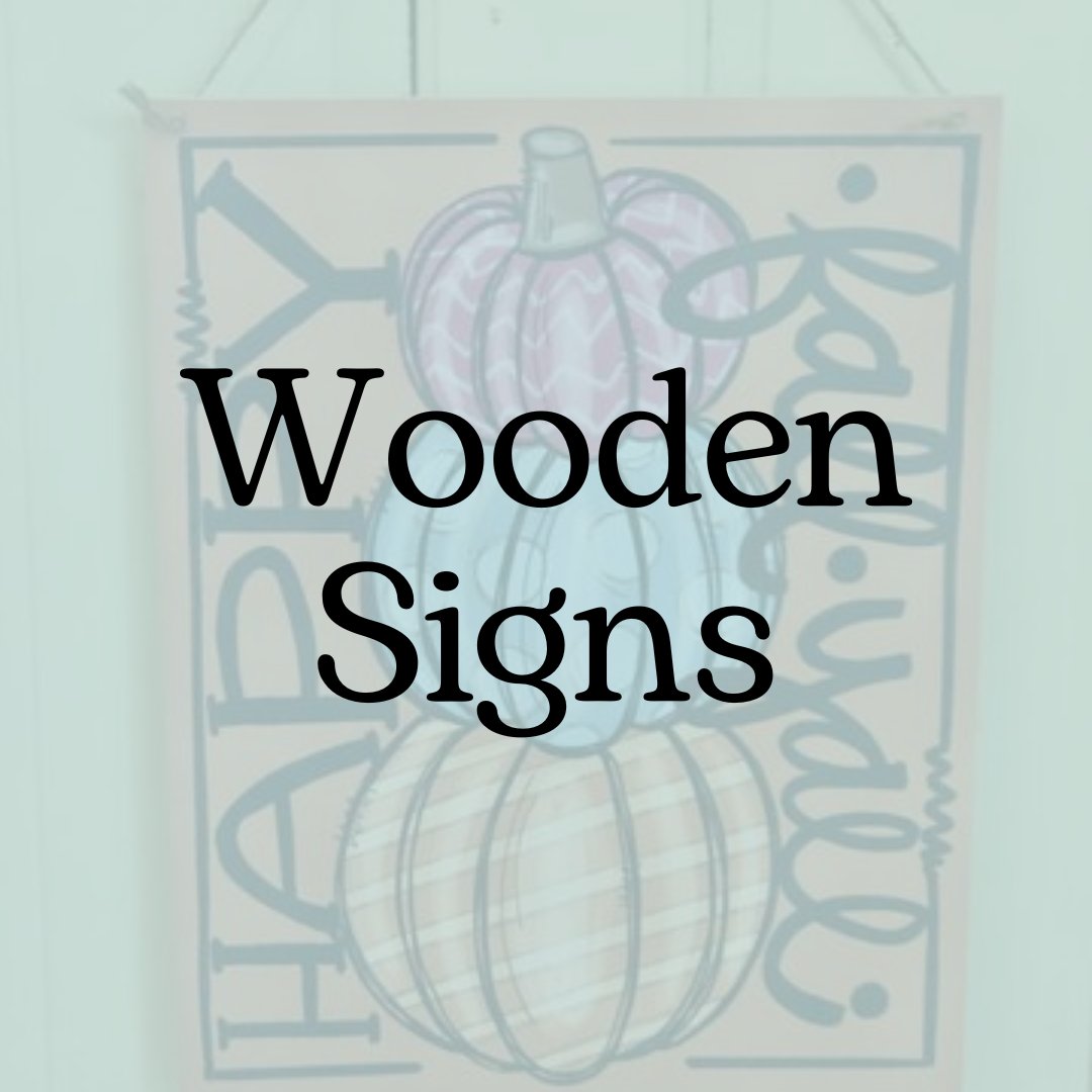 Wooden Signs