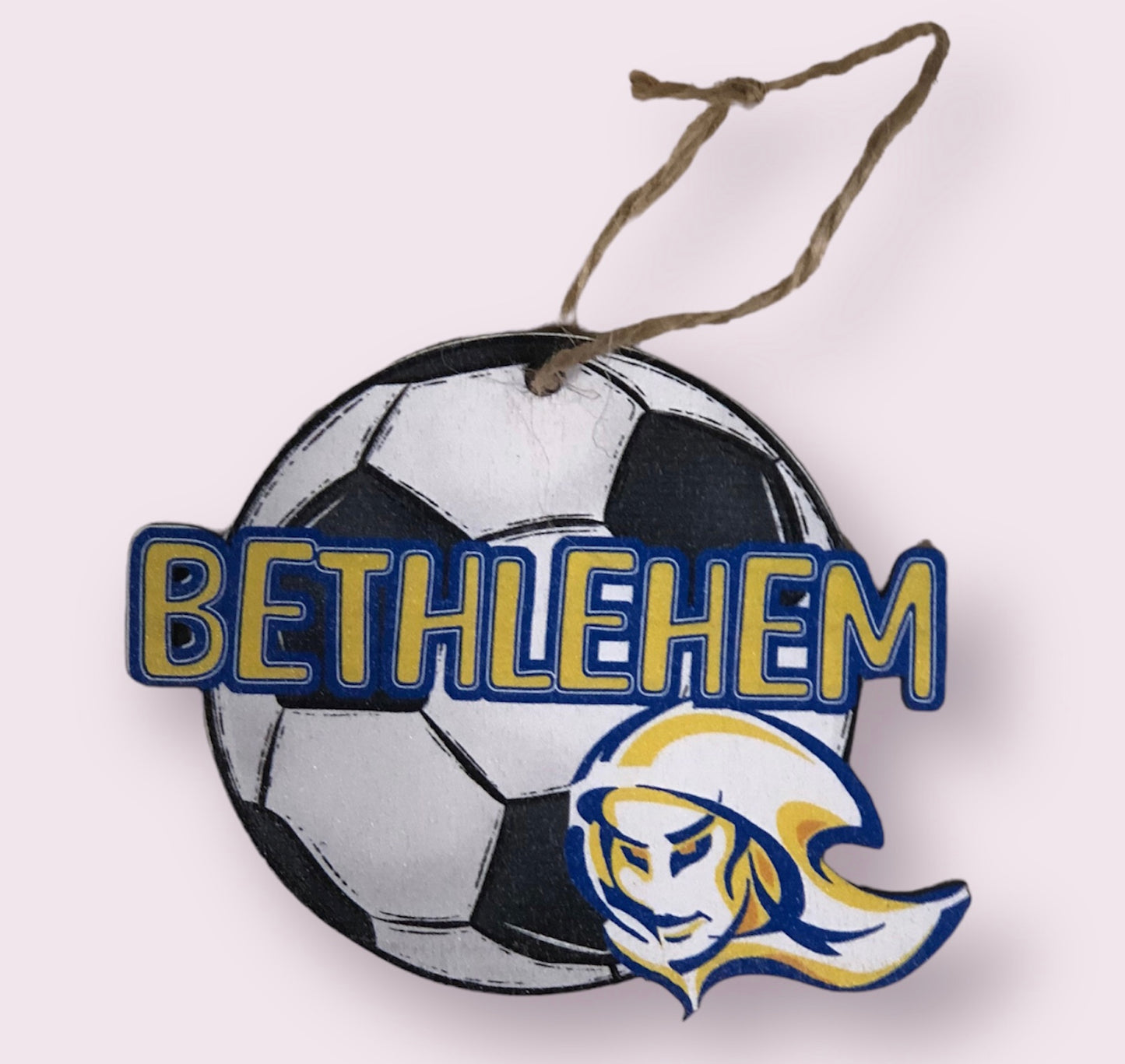 Bethlehem Banshee Soccer Ornament
