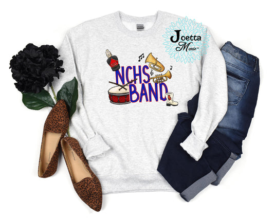 NCHS Cardinals BandSweatshirt
