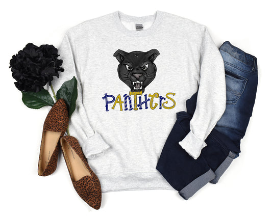 Elizabethtown Panthers Mascot Sweatshirt