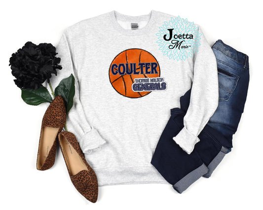 Personalized TNHS Basketball Sweatshirt