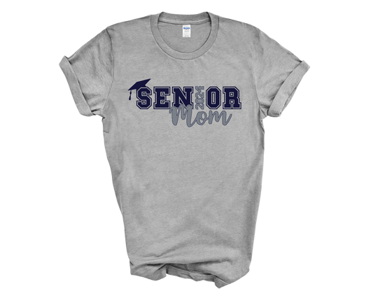 Senior mom 24 Navy and Grey