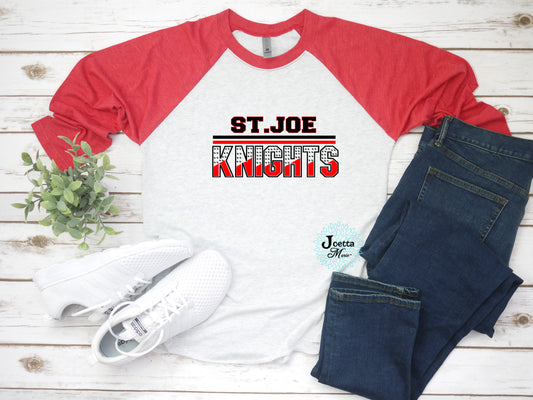 St. Joe Knights Raglan