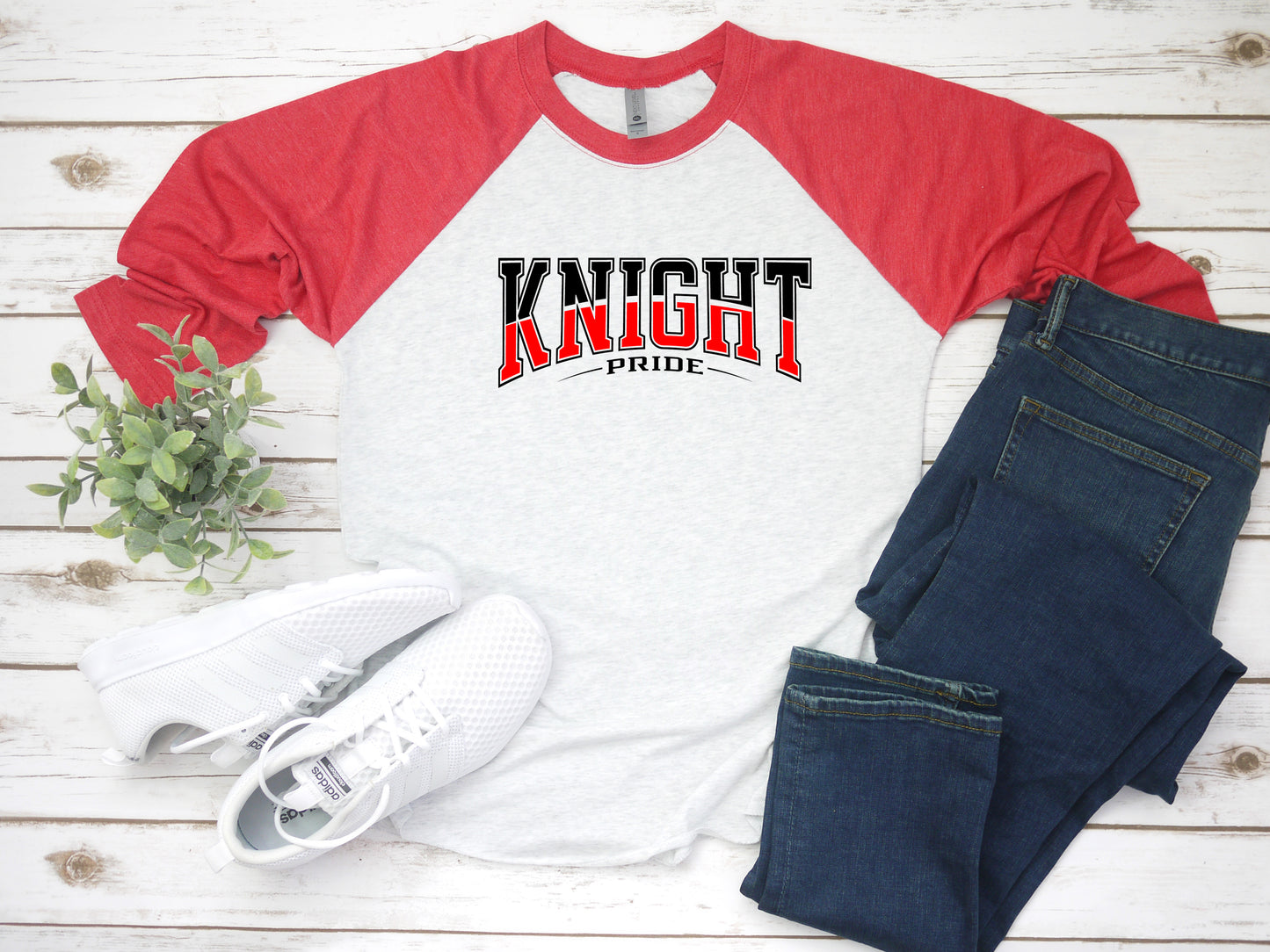 Knight Pride Design Raglan