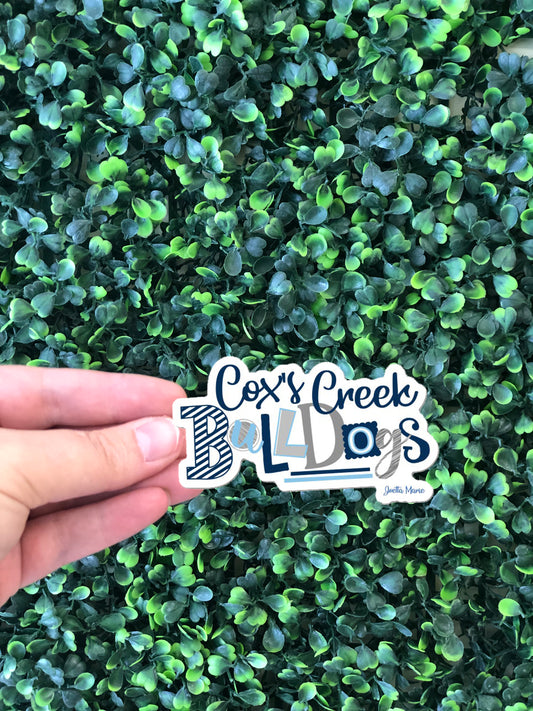 Cox’s Creek Bulldog sticker