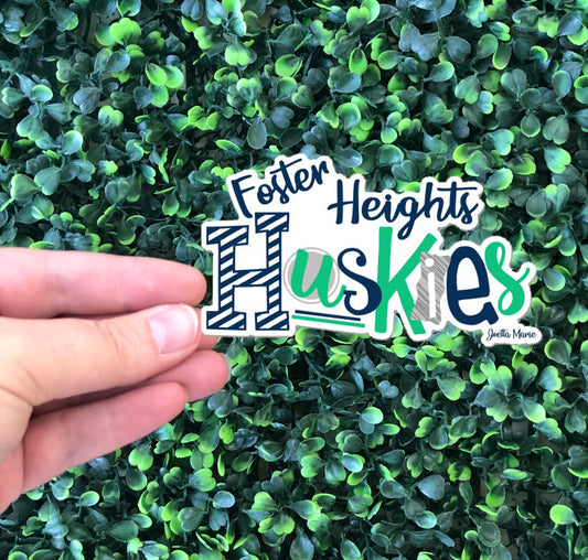 Foster Heights Sticker