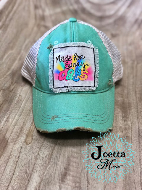 Made for sunny days hat