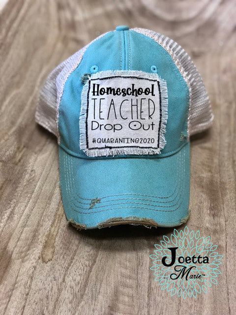Homeschool teacher dropout hat