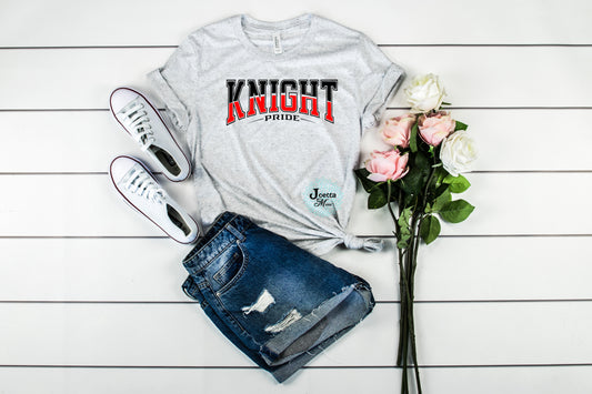 Knight Pride Design Short Sleeve Tee