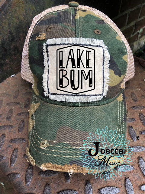 Lake bum hat