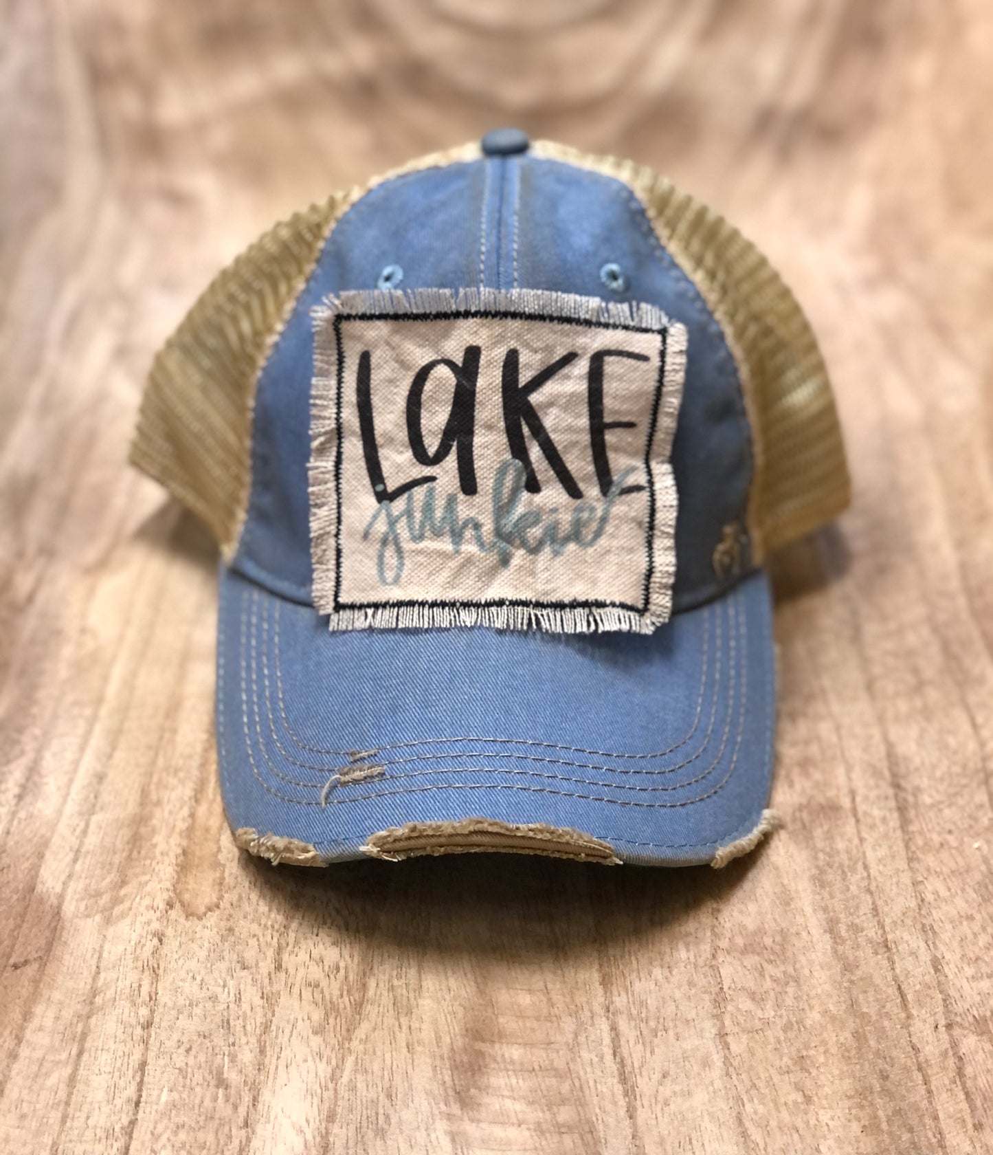 Lake Junkie distressed hat