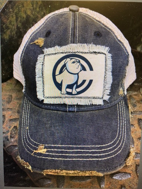 Coxs Creek Distressed Patch Hat