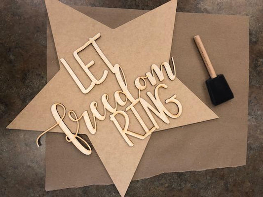 DIY KIT STAR DOOR HANGER