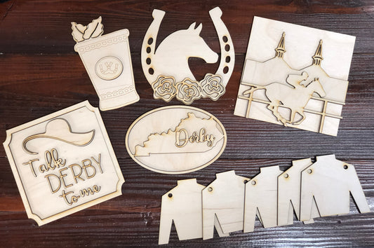 Kentucky Derby Tier Tray DIY Kit