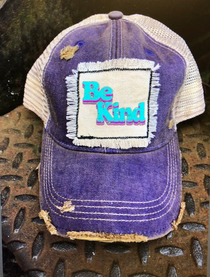 Distressed Patch Hat