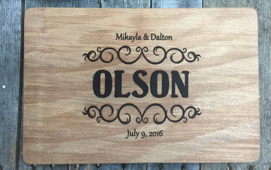 Personalized Cutting Board