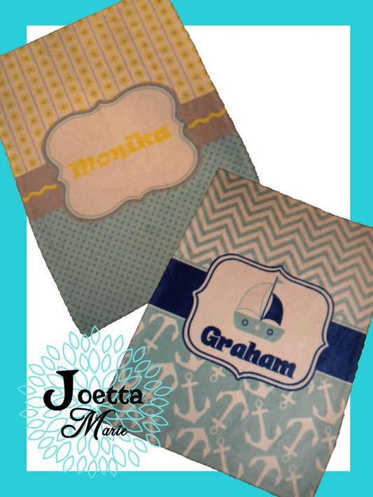 Personalized Velveteen Blanket