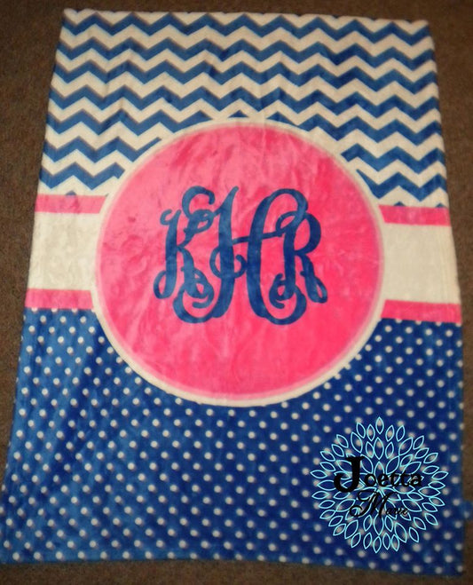 Personalized Velveteen Blanket