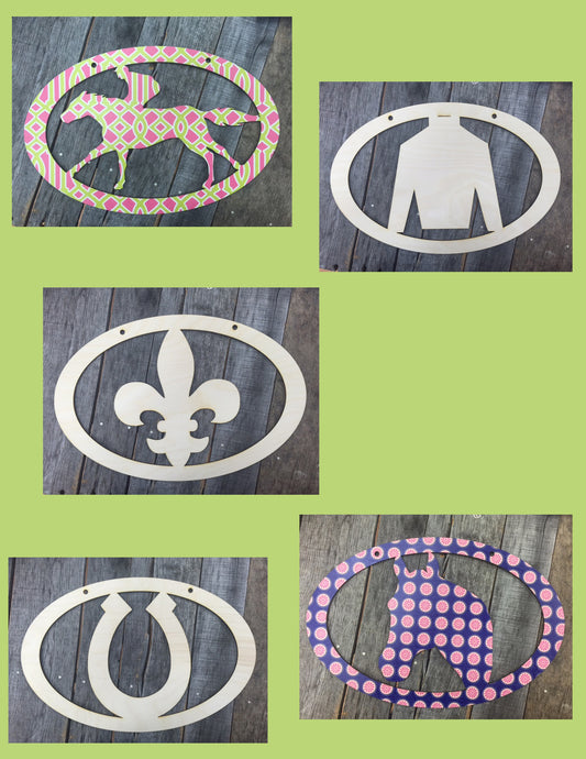Derby Oval Door Hangers
