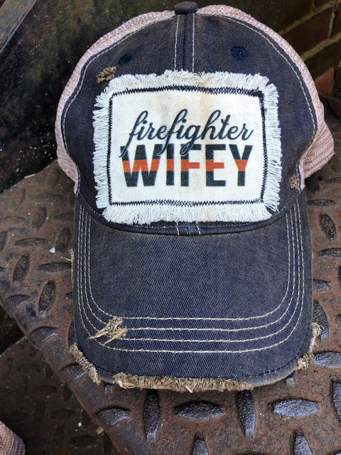 Distressed Patch Hat