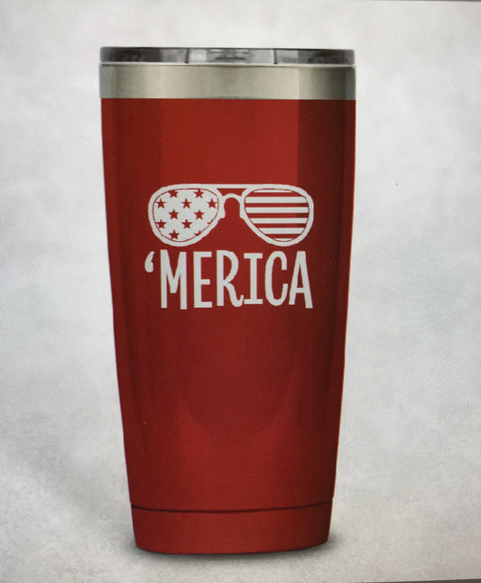 20 oz ‘Merica Tumbler