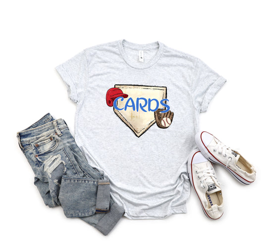 Cards Baseball short sleeve tee