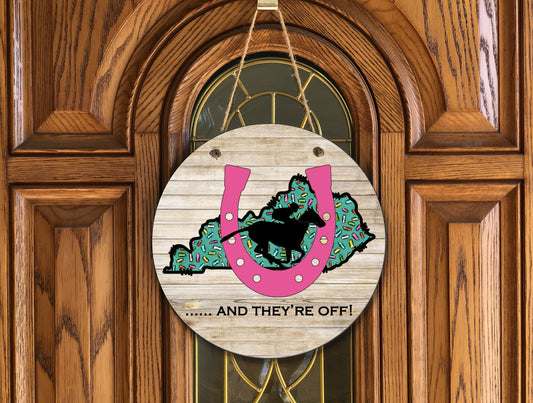 And they're off Circle Door Hanger