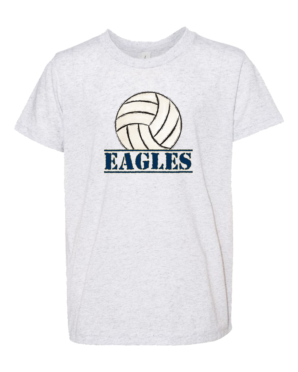 Youth Eagles volleyball Short Sleeve Tee