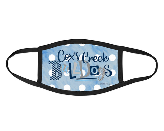 Cox's Creek Bulldog Face Mask