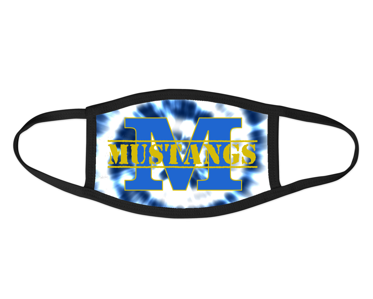 New Haven Mustangs Face Mask