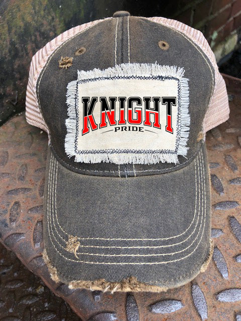 Knight Pride Distressed Hat