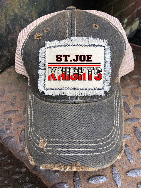 St. Joe Knights Distressed Hat
