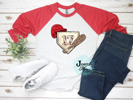 Your favorite player baseball Raglan