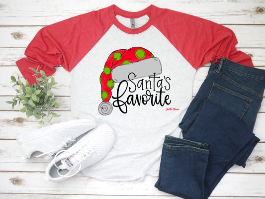 Santa's Favorite Raglan