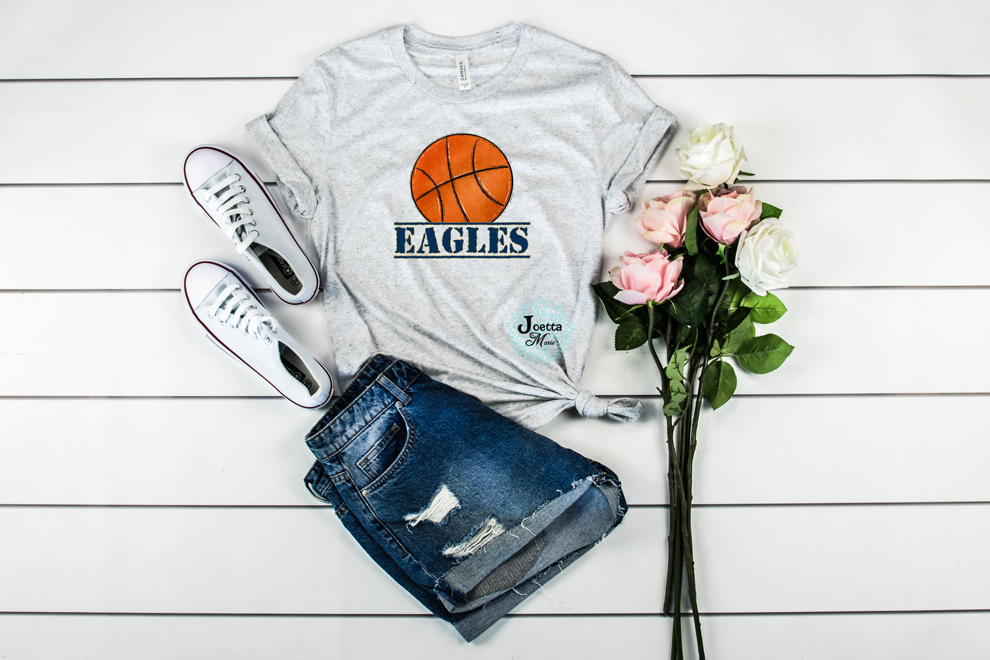 Eagles basketball short sleeve tshirt