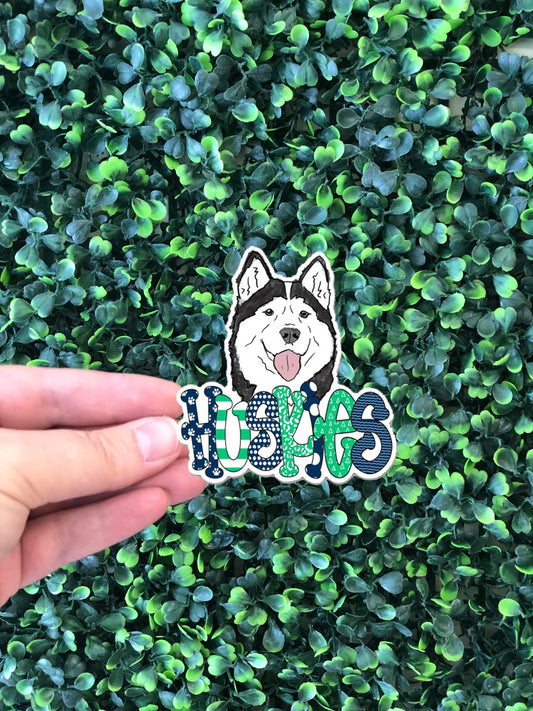 Huskies Sticker