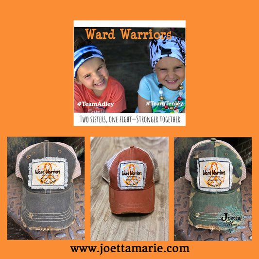 Ward Warriors Distressed Hat