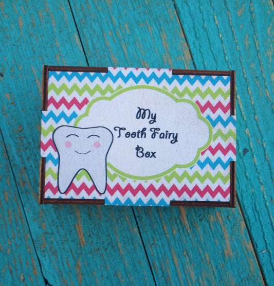 Wooden Tooth Fairy Box